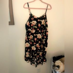 SHEIN Floral Strap Dress